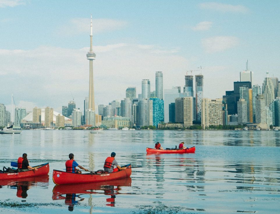 toronto urban canoeing