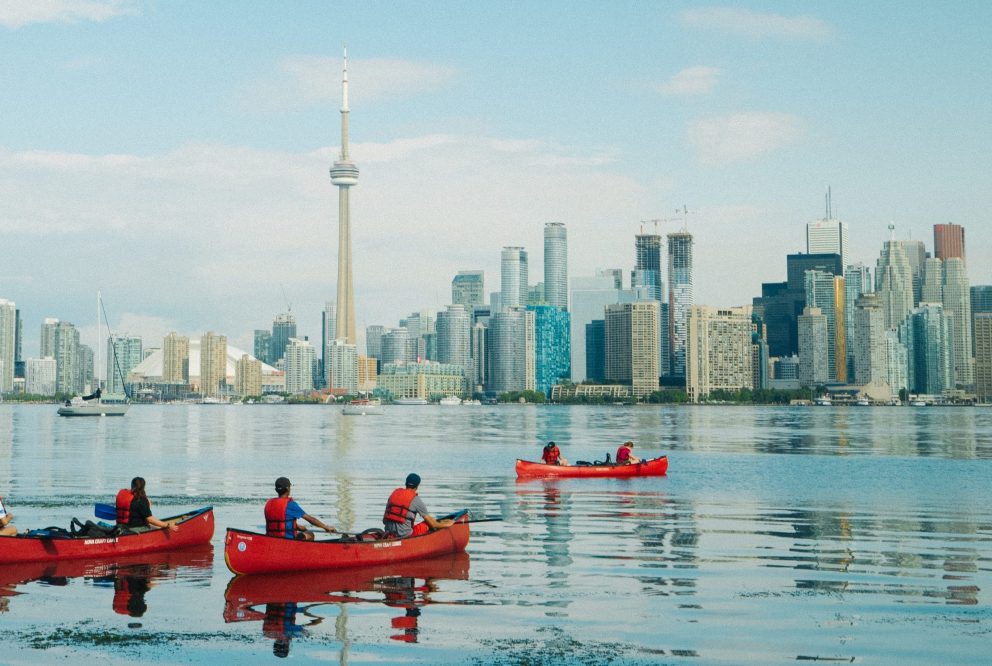 toronto urban canoeing