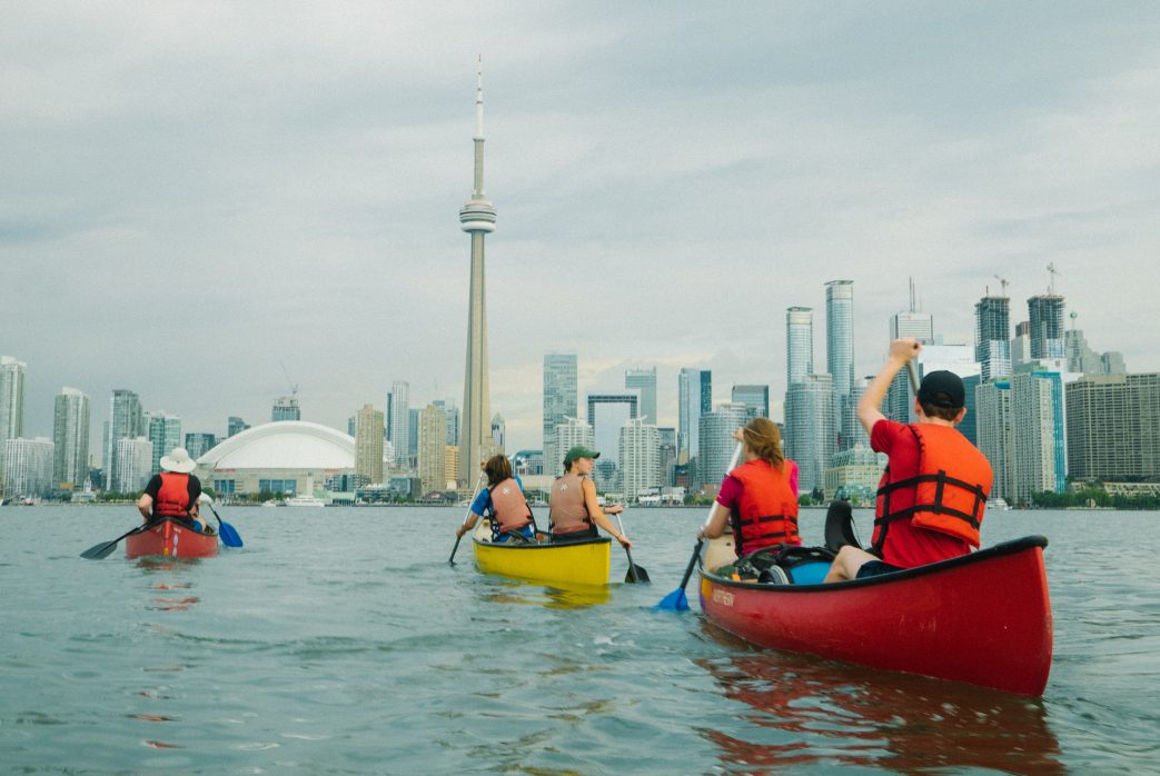 toronto urban canoeing