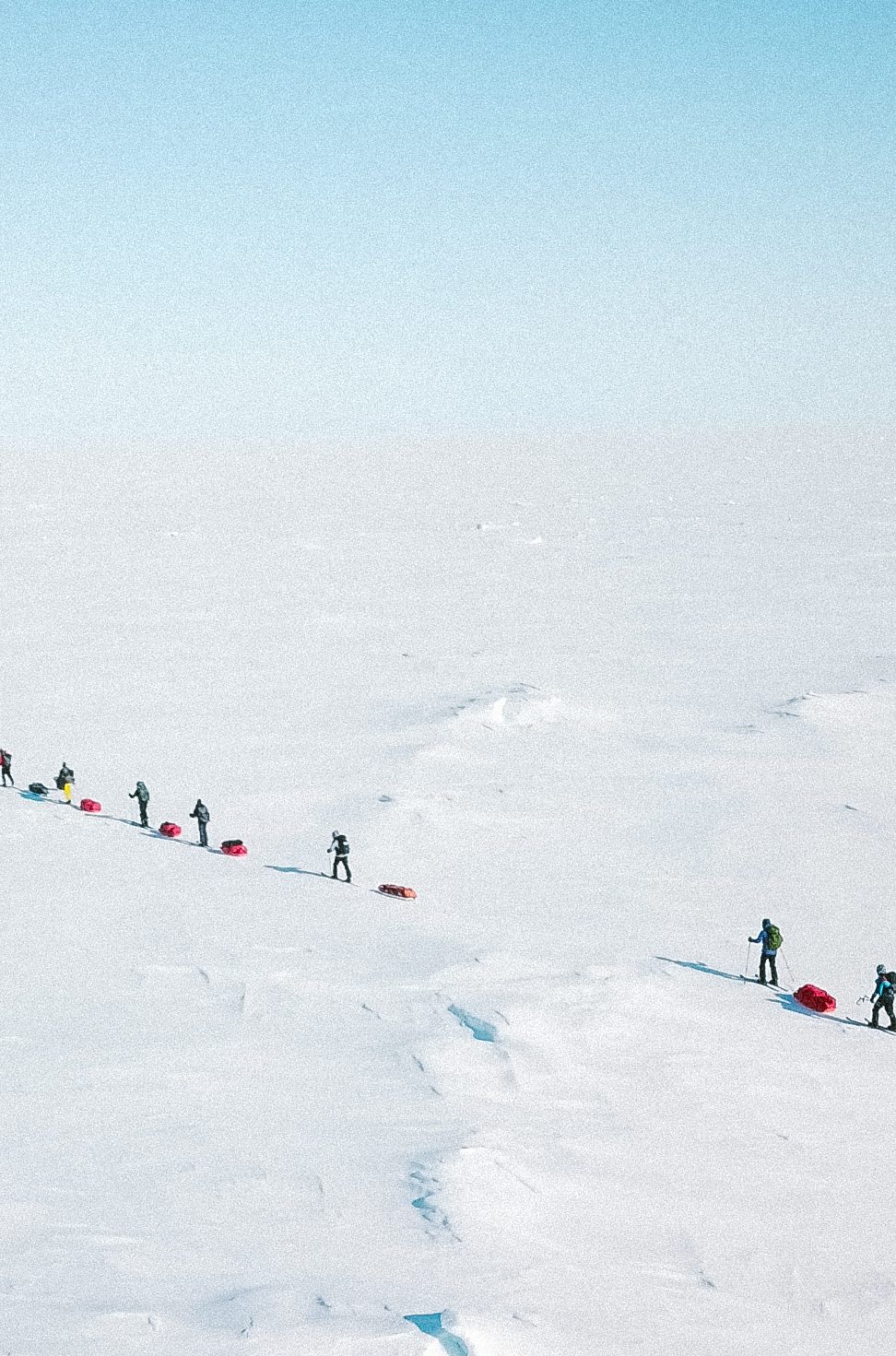 Magnetic north pole reach beyond expedition