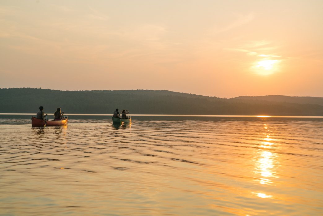canoeing Ontario youth summer