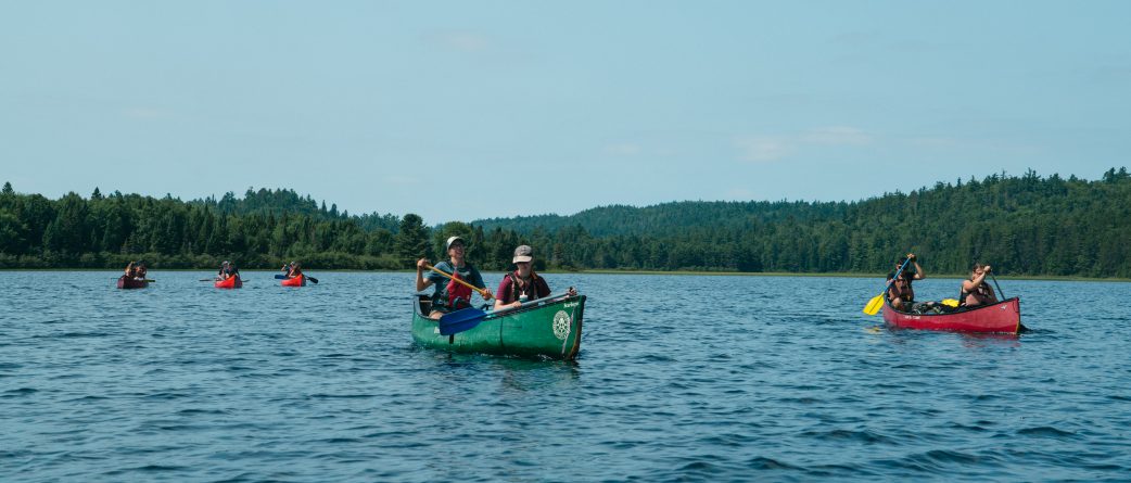 canoeing Ontario youth summer