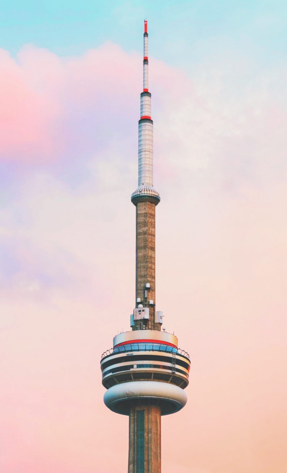 cn tower toronto urban graphic