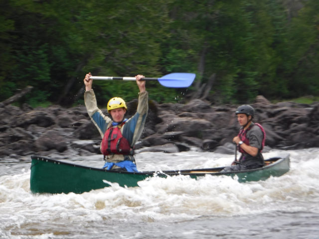 rapids-canoeing