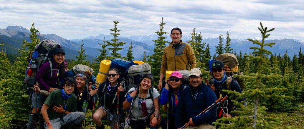 Group of hikers