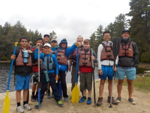 Canoeing Ontario youth summer adventure