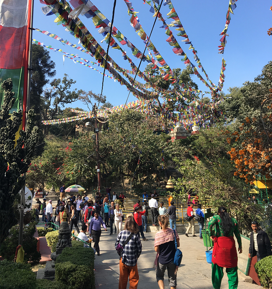 Colin at the everest Base Camp