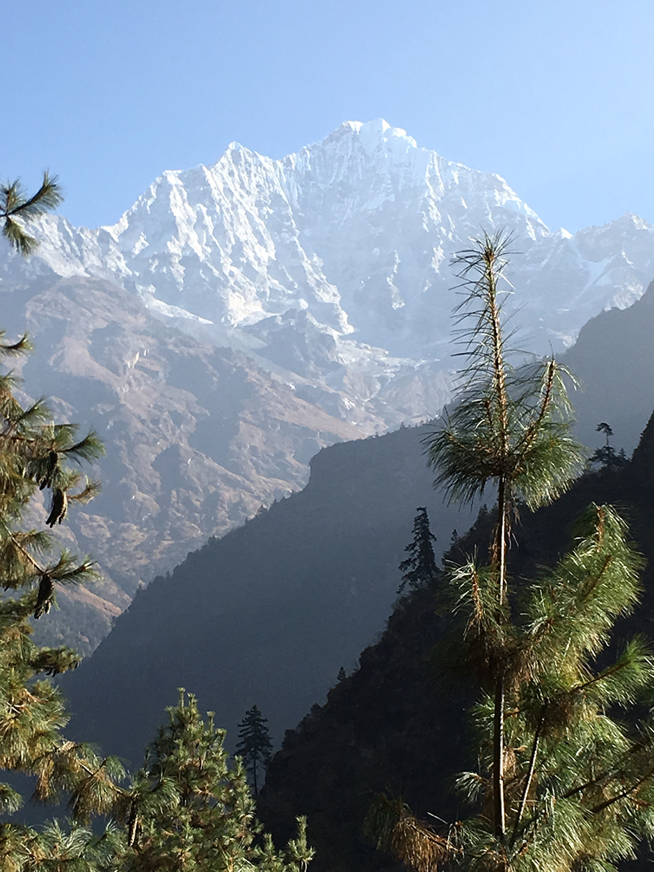 View of the everest base camp